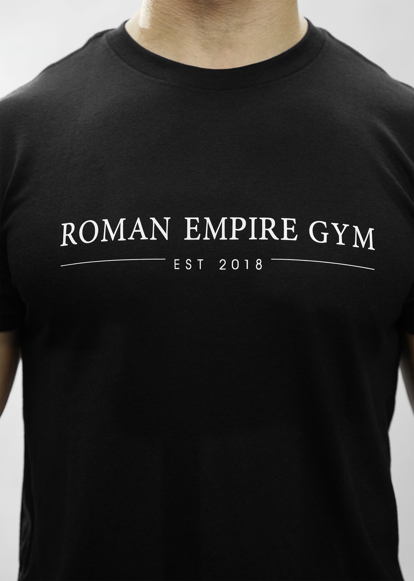 Roman Empire Gym EST. 2018 Tee - Black