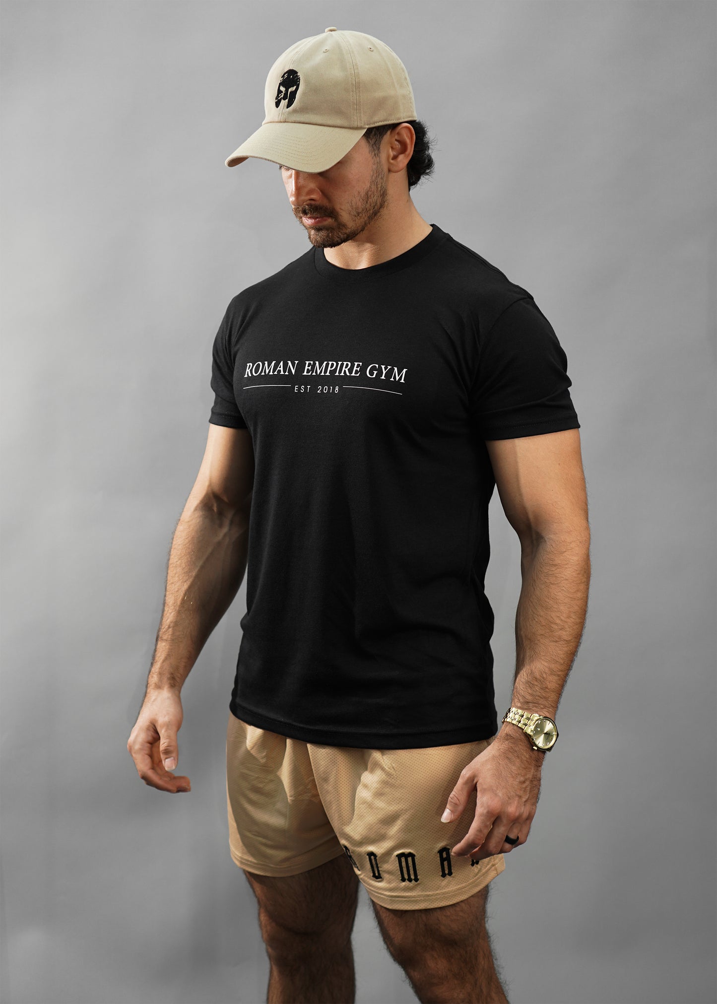 Roman Empire Gym EST. 2018 Tee - Black