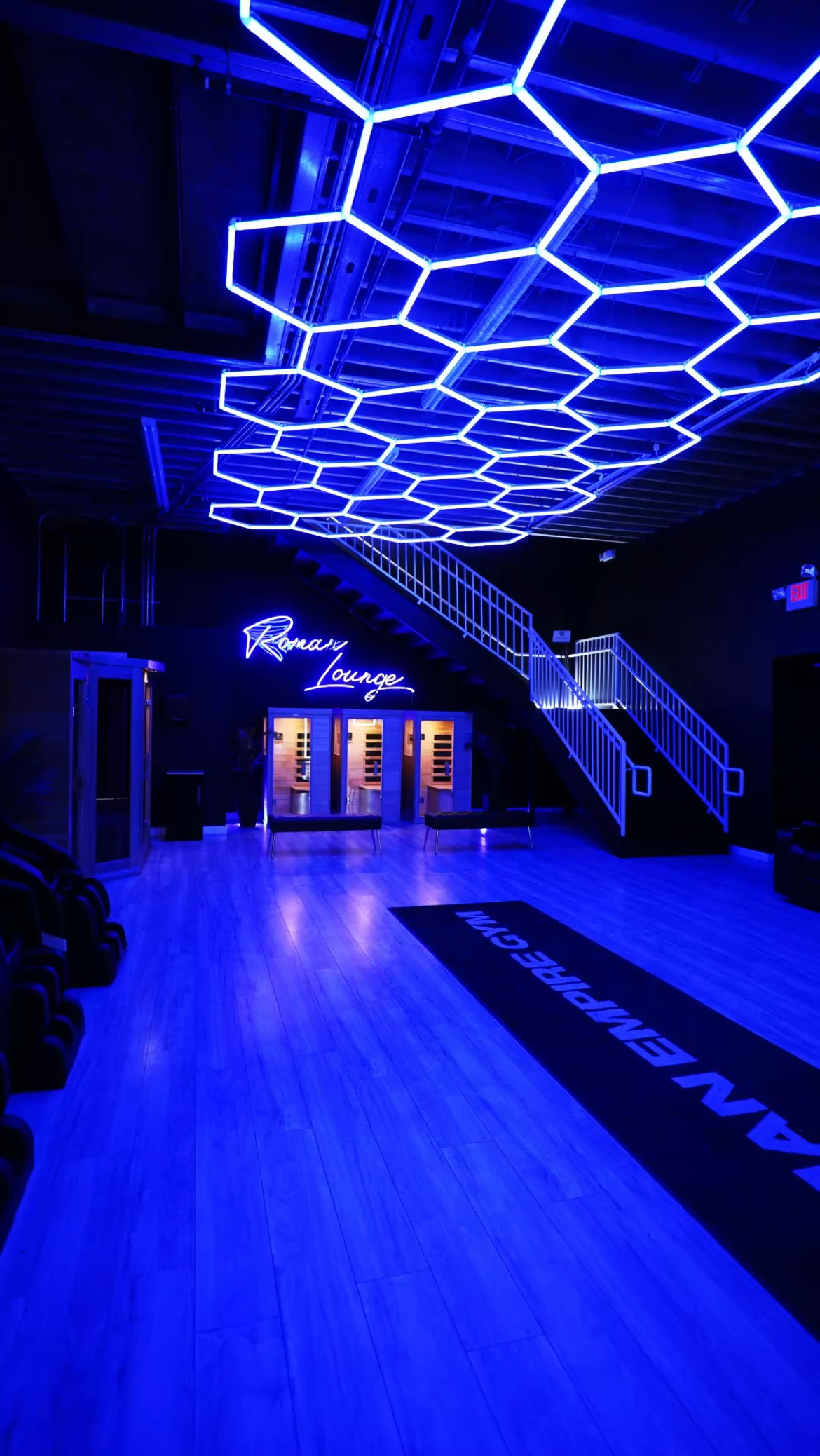 Roman Empire Gym Recovery Lounge
