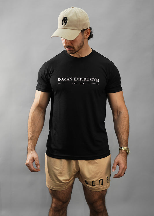 Roman Empire Gym EST. 2018 Tee - Black