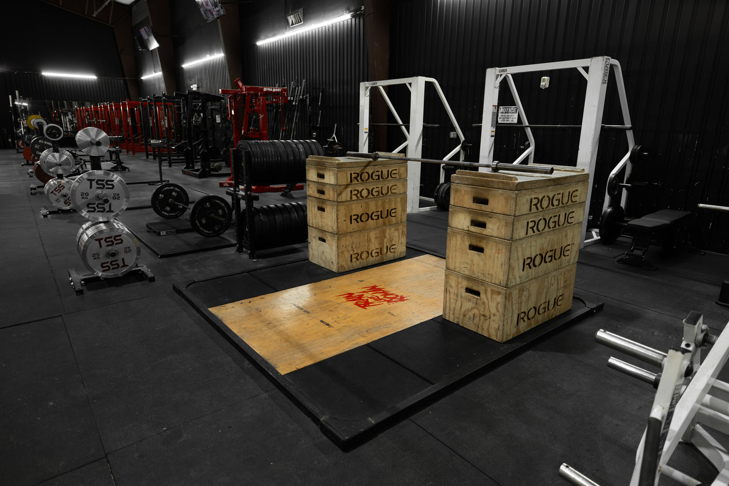 Roman Empire Gym Olympic Weight Lifting Platform