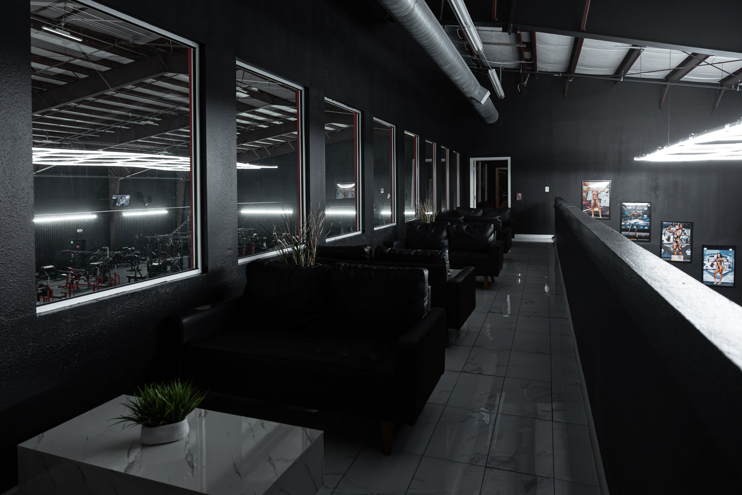 Roman Empire Gym Lounge Area