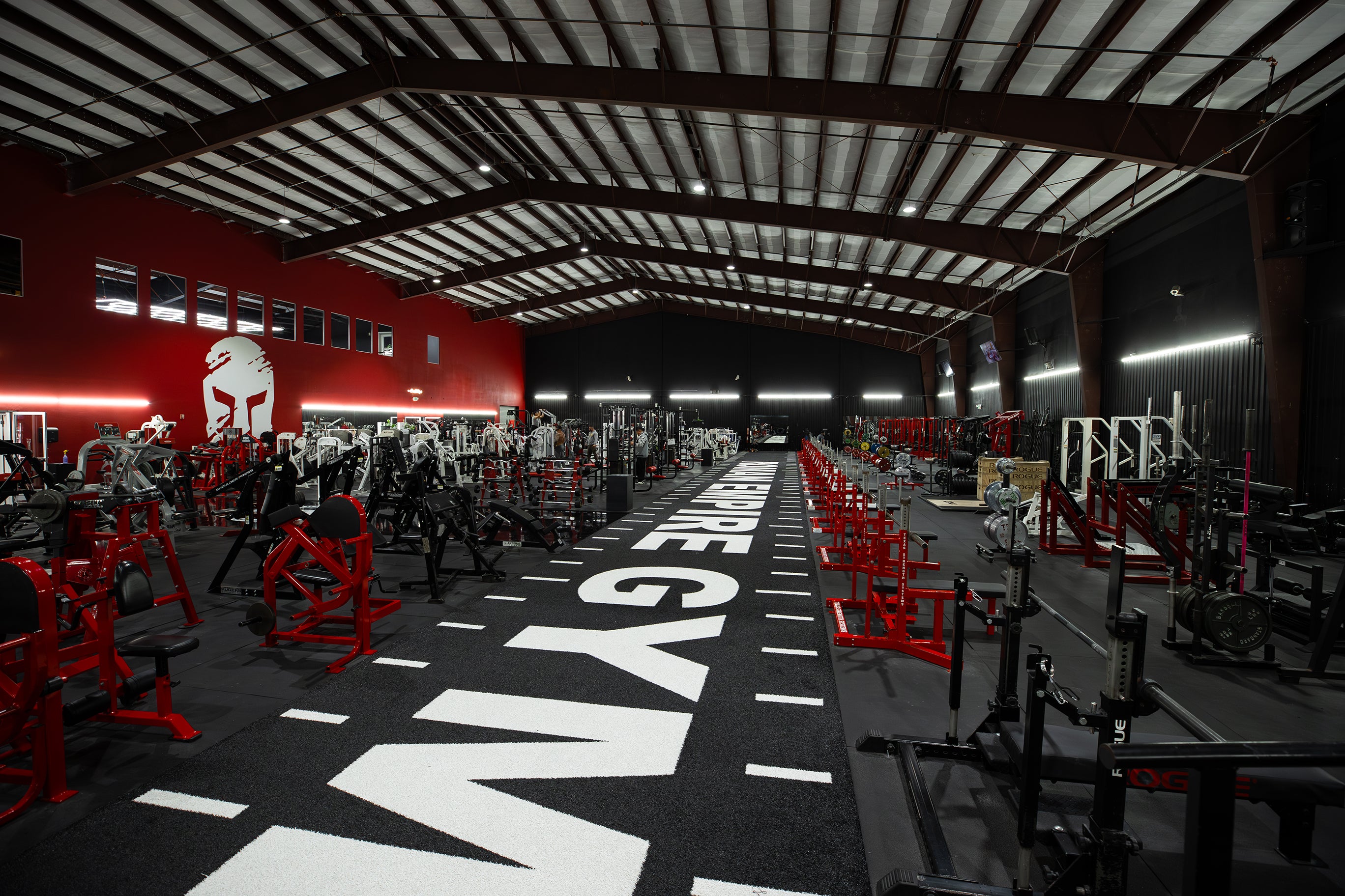 Roman Empire Gym Turf Section